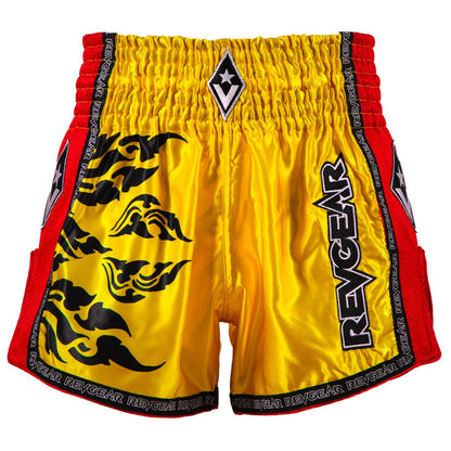 Legends Thai Shorts - Spirit - Yellow / Red - Violent Art Shop