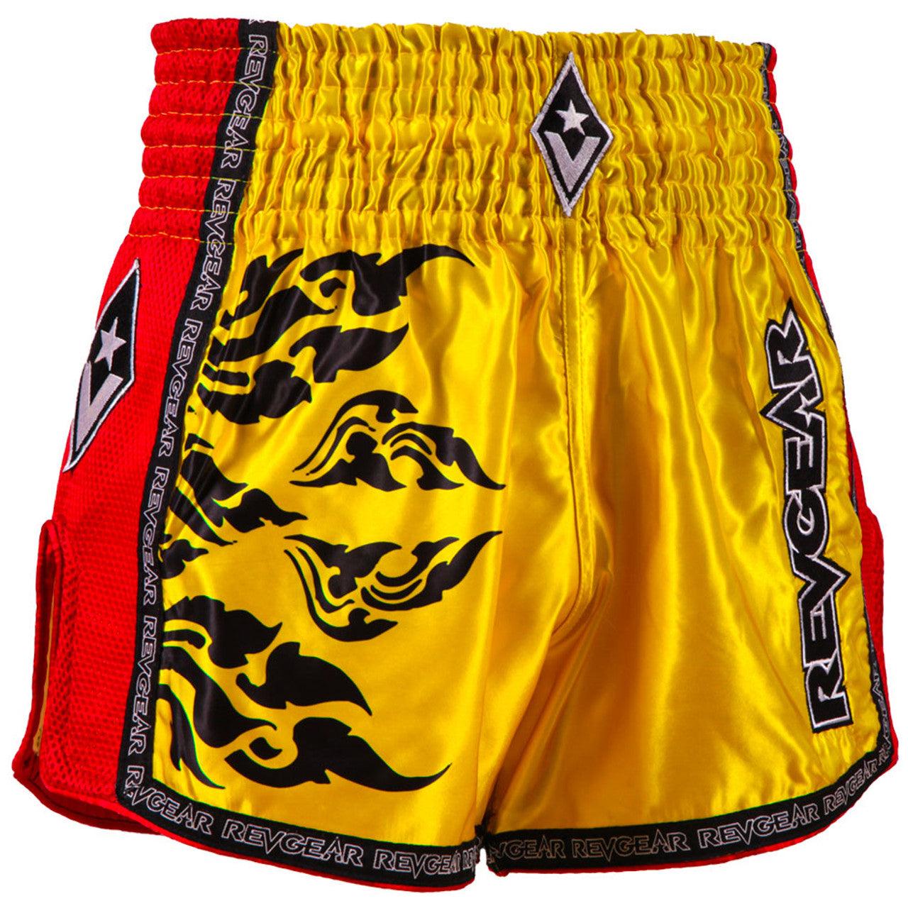 Legends Thai Shorts - Spirit - Yellow / Red - Violent Art Shop