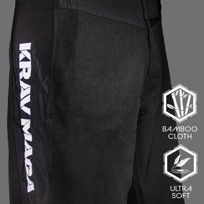 Krav Maga Combo Combat Shorts - Black - Violent Art Shop