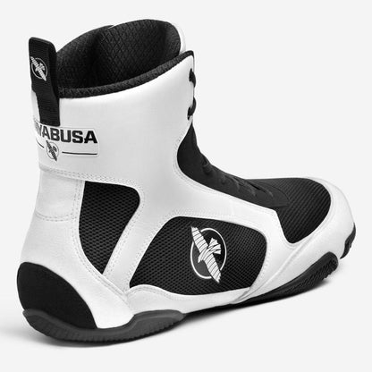 Hayabusa Pro Boxing Shoes - White - Violent Art Shop