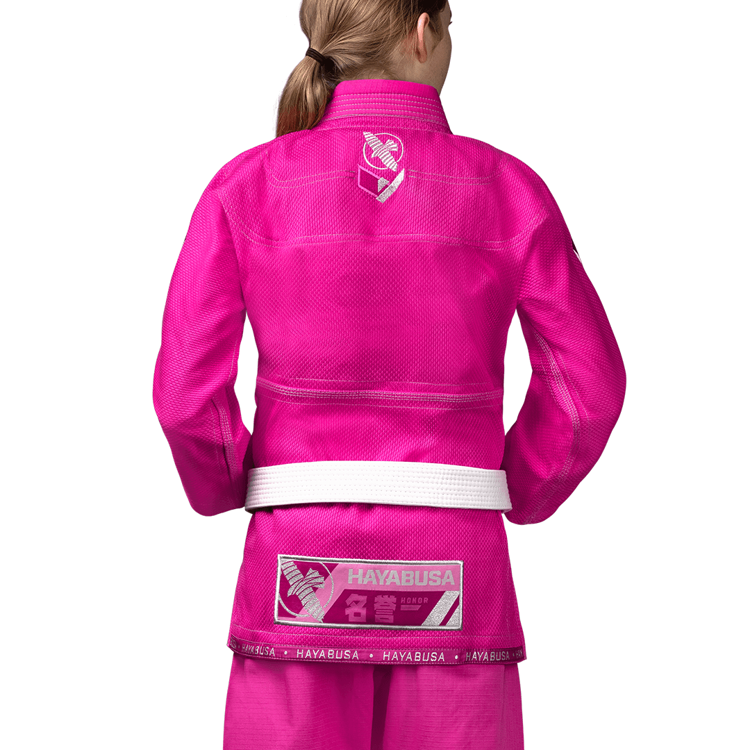Hayabusa Ascend Youth Jiu Jitsu Gi - Pink - Violent Art Shop