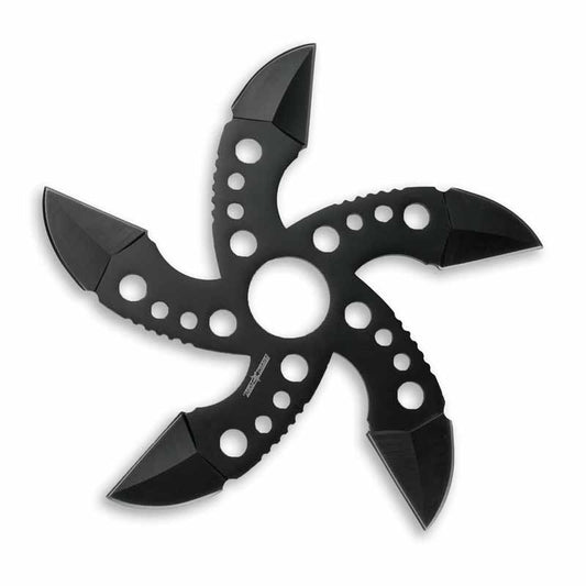 Black Cyclone Ninja Star - Violent Art Shop
