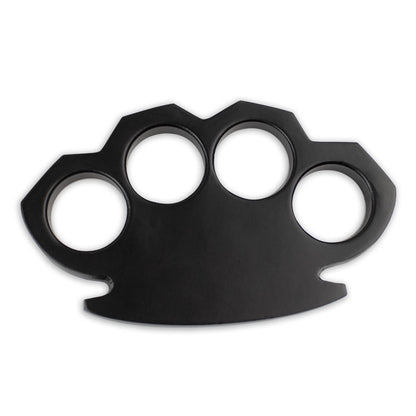Black Steel Knuckle Duster - Violent Art Shop