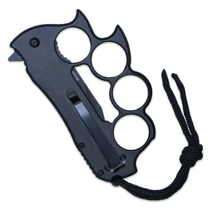 Black Tactical Knuckle Knife