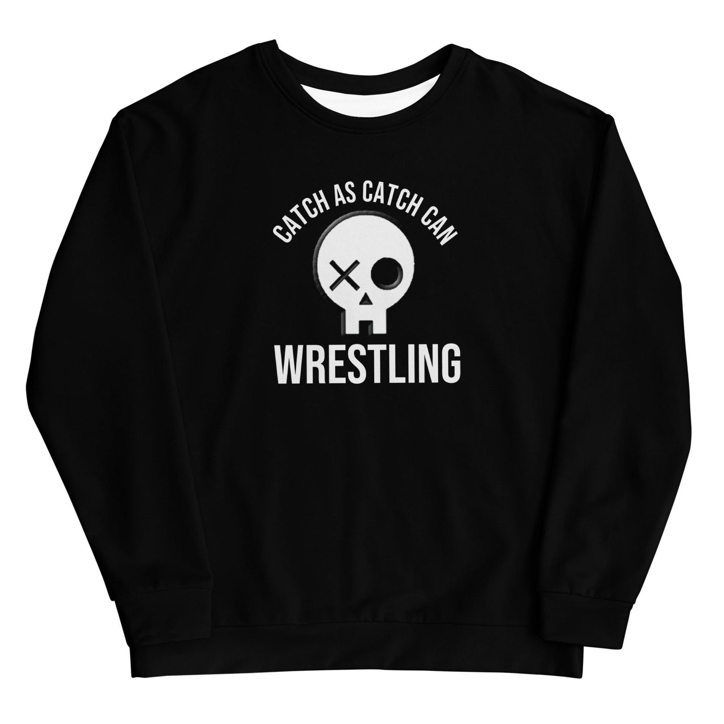 Catch Wrestling Unisex Sweatshirt - Black - Violent Art Shop