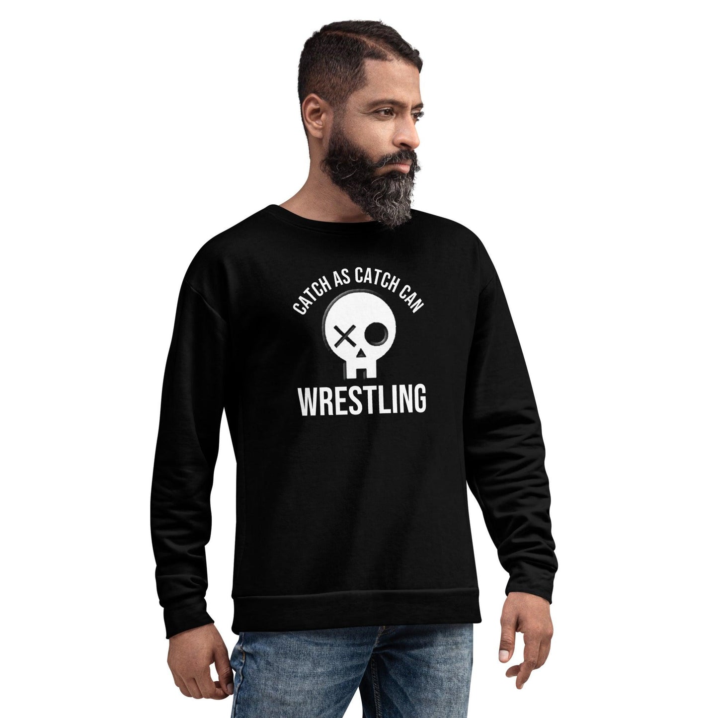 Catch Wrestling Unisex Sweatshirt - Black - Violent Art Shop