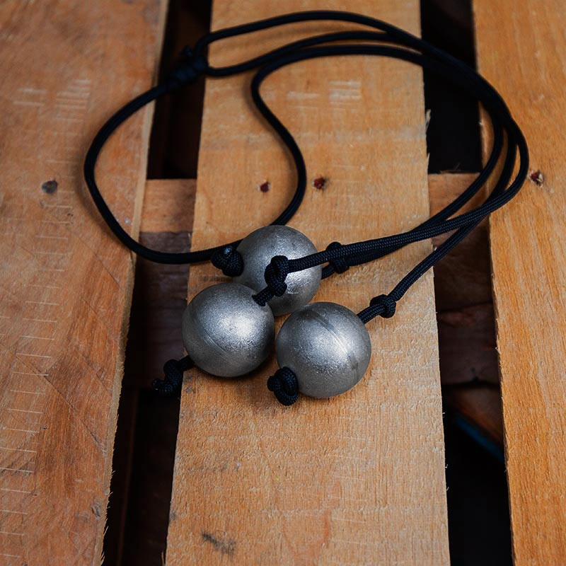 Corded Triple Ball Bola - Violent Art Shop