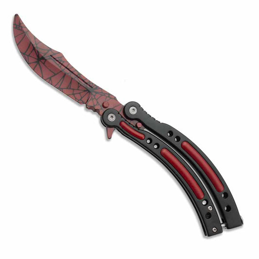Crimson Spider Butterfly Trainer - Violent Art Shop