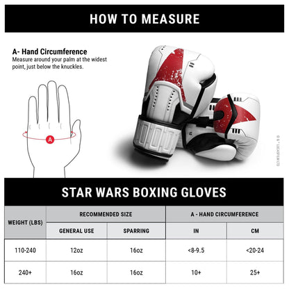 Star Wars Trooper Boxing Gloves - Violent Art Shop