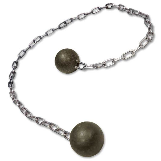 Double Steel Ball Bola - Violent Art Shop