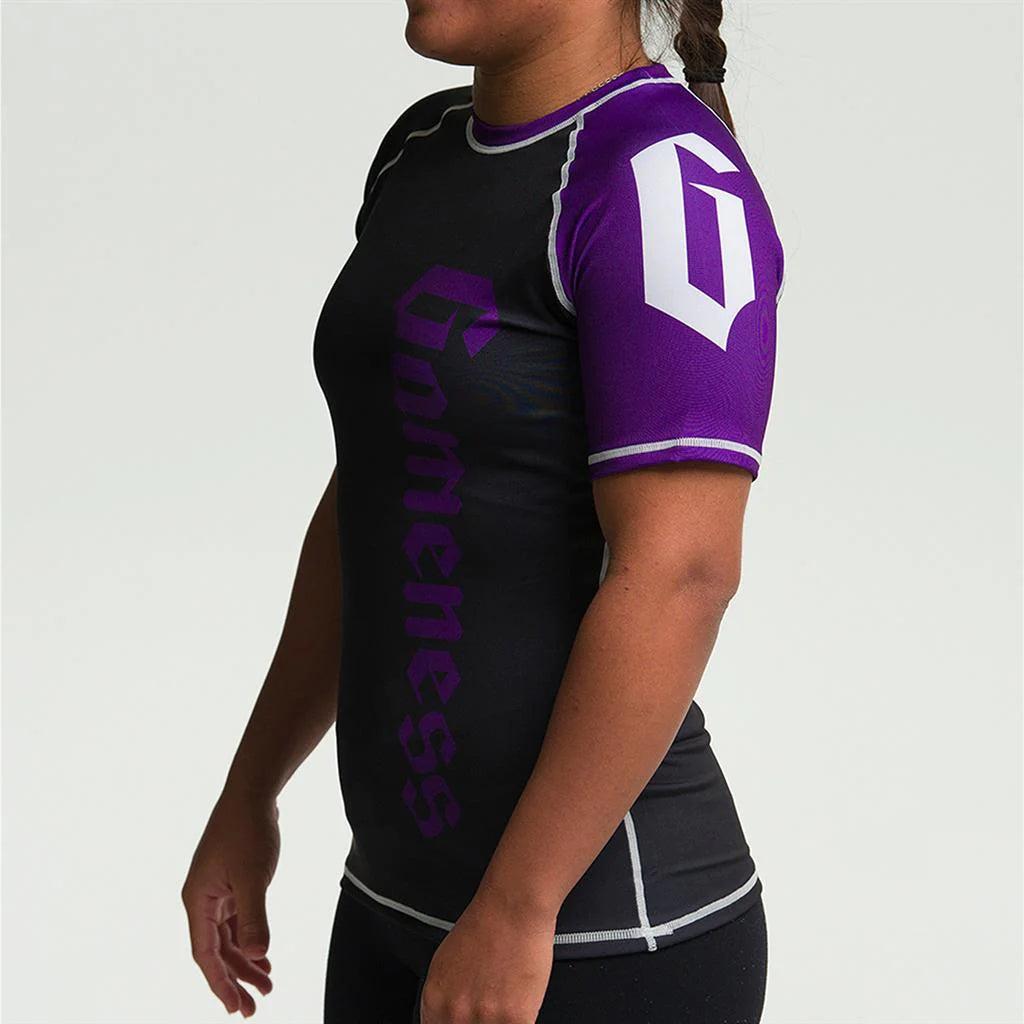 Gameness Female Short-Sleeve Pro Rank Rash Guard - Violent Art Shop