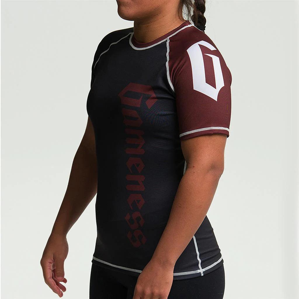 Gameness Female Short-Sleeve Pro Rank Rash Guard - Violent Art Shop