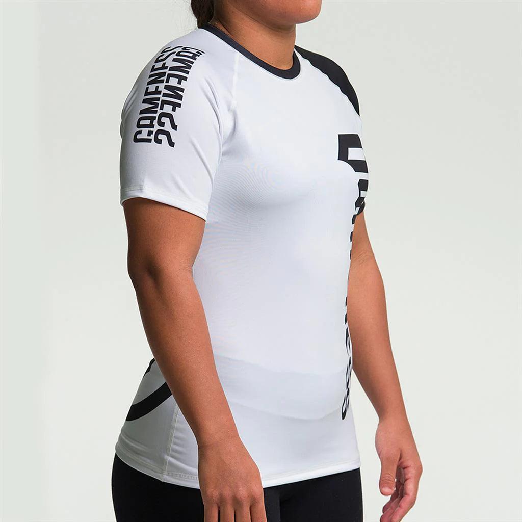 Gameness Female Short-Sleeve Pro Rank Rash Guard - Violent Art Shop