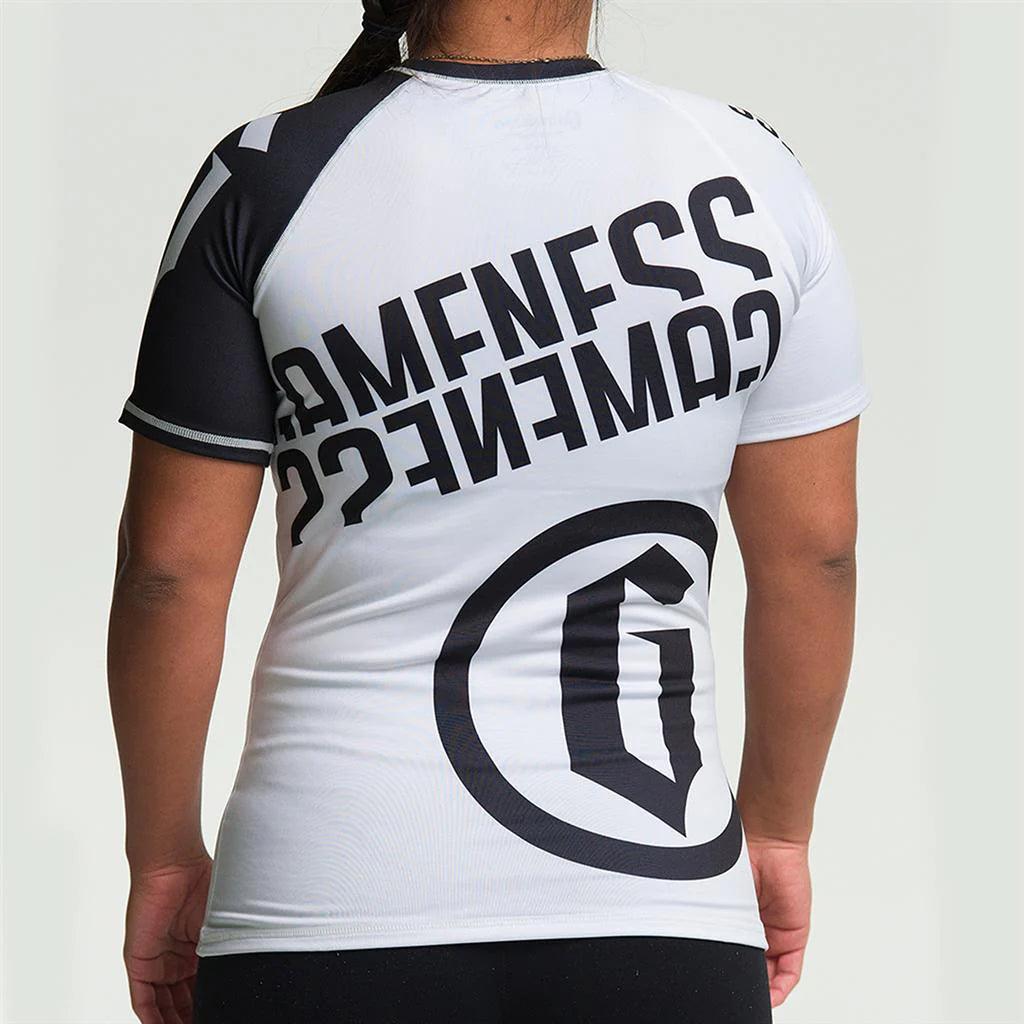 Gameness Female Short-Sleeve Pro Rank Rash Guard - Violent Art Shop