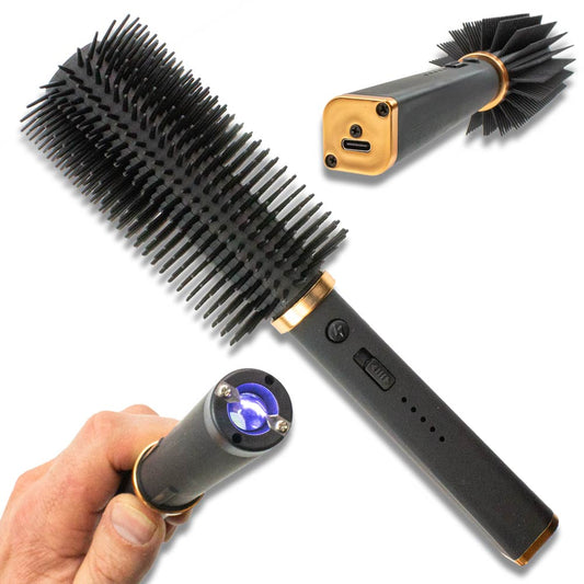 Hidden Stun Gun Brush - Violent Art Shop