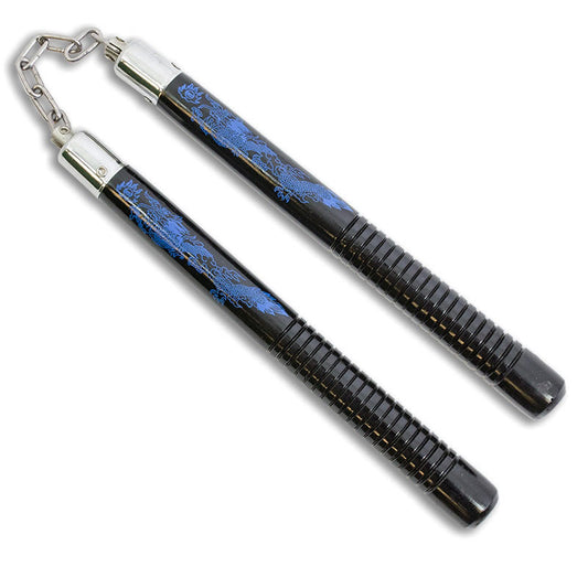 Ice Dragon Nunchaku with Grip