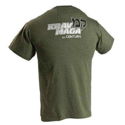 Krav Maga Left Chest Logo Military Green - Violent Art Shop