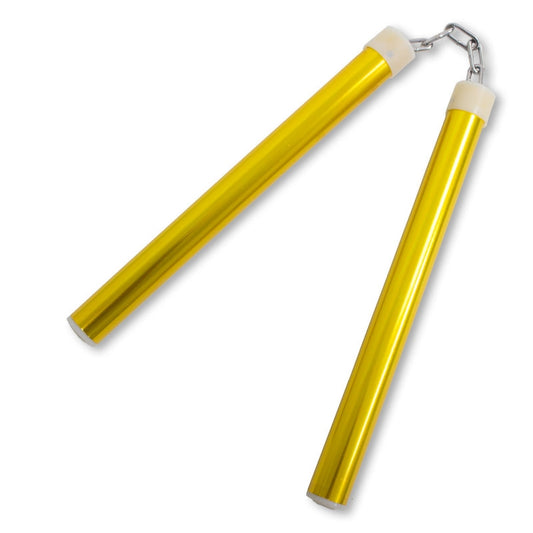 Metallic Gold Aluminum Nunchaku
