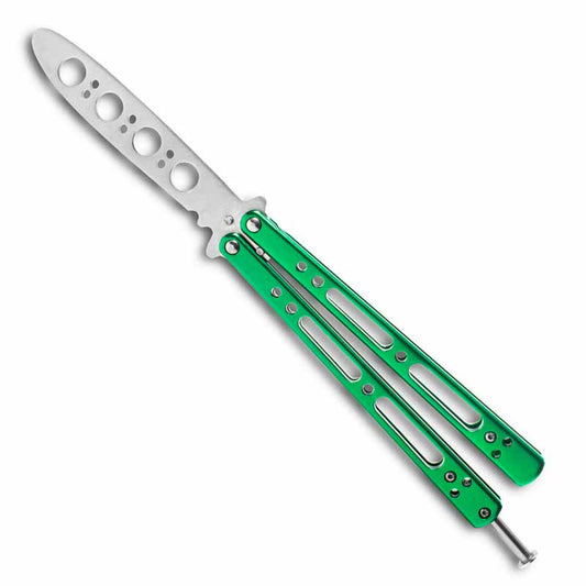 Metallic Green Butterfly Trainer - Violent Art Shop