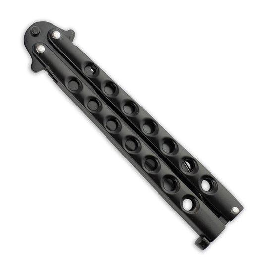 Midnight Black Butterfly Knife