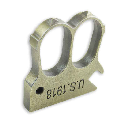 Military Brass Knuckle Duster - Violent Art Shop
