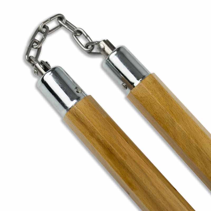 Octagon Nunchaku with Grip