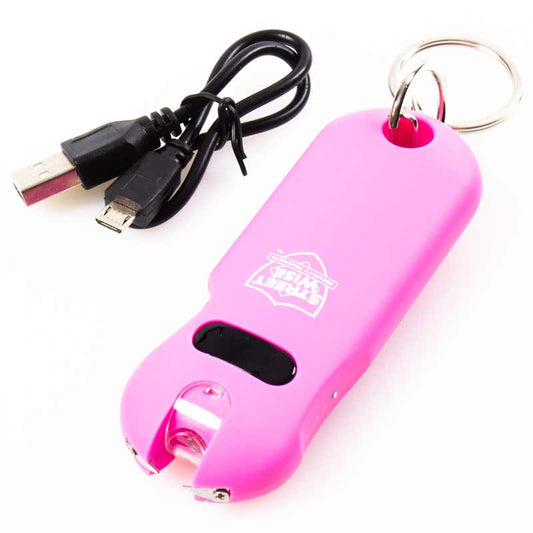 Pink Stun Gun Keychain - Violent Art Shop
