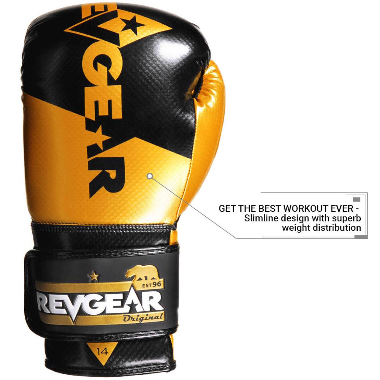 Pinnacle P4 Boxing Gloves - Gold / Black - Violent Art Shop