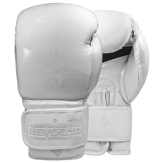 Pinnacle P4 Boxing Gloves - White - Violent Art Shop