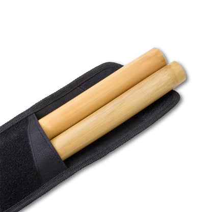 Peeled Rattan Escrima Set with Case