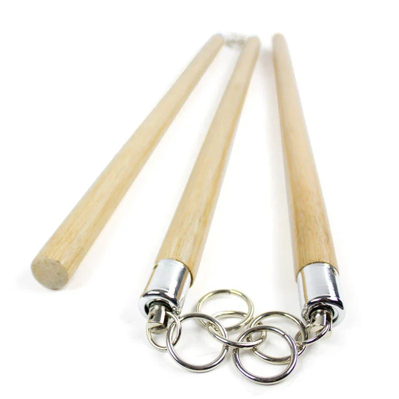 Rattan Three-Section Staff - Violent Art Shop