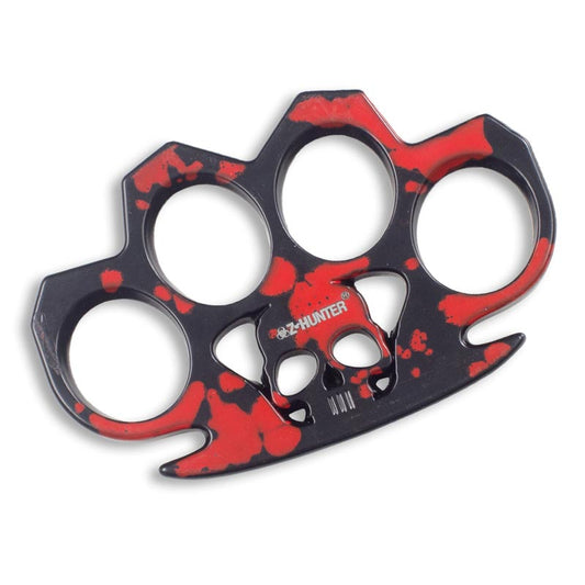 Red Skull Knuckle Duster - Violent Art Shop