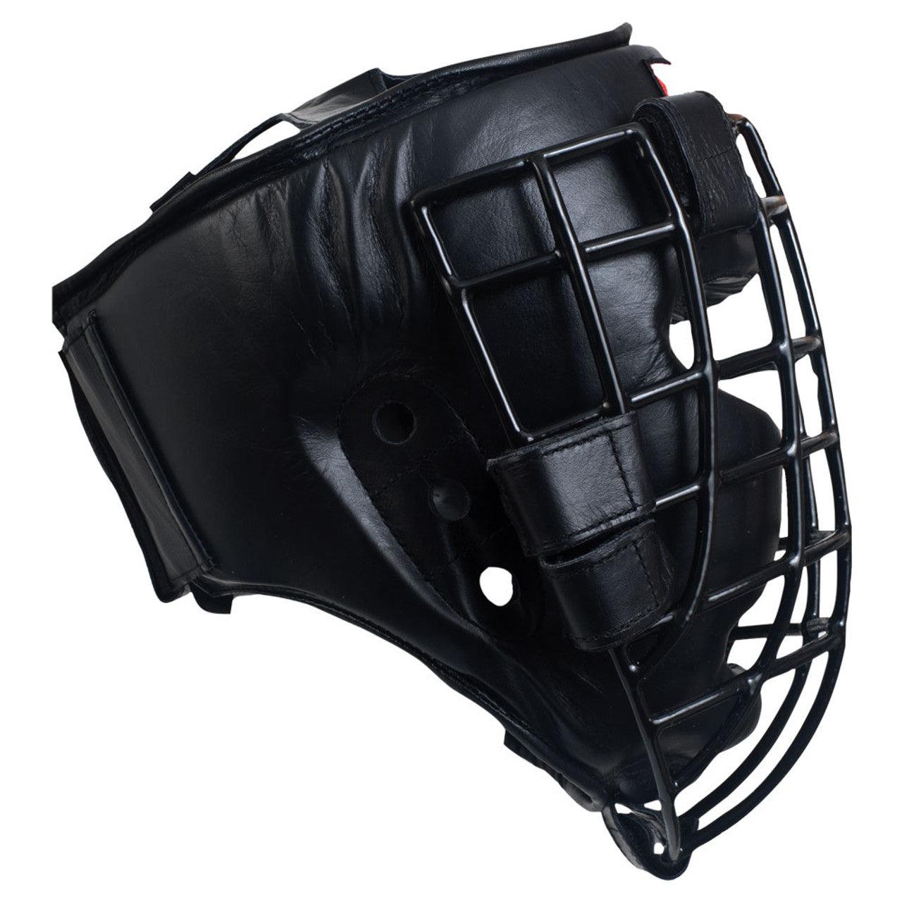 Revgear Leather Headgear with Face Cage - Violent Art Shop