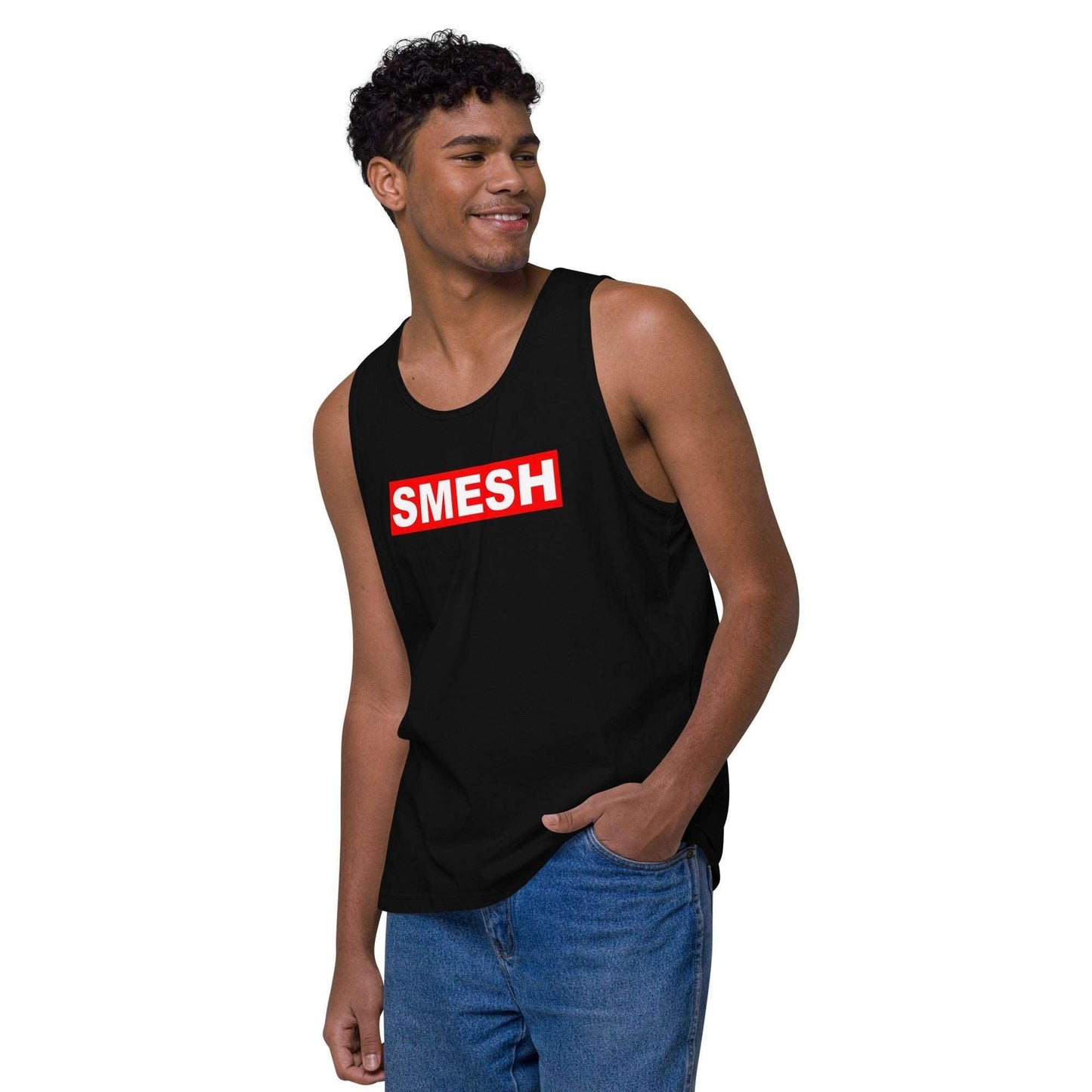 SMESH Men’s Premium Tank Top - Violent Art Shop