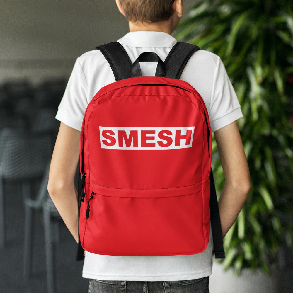 SMESH Red Backpack - Violent Art Shop