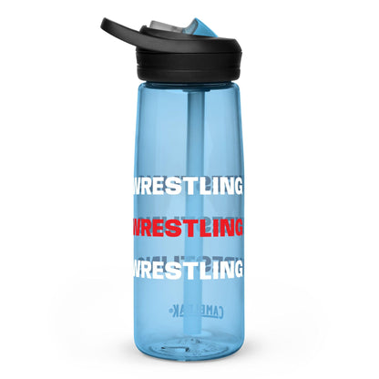 Wrestling Sports Water Bottle - Violent Art Shop