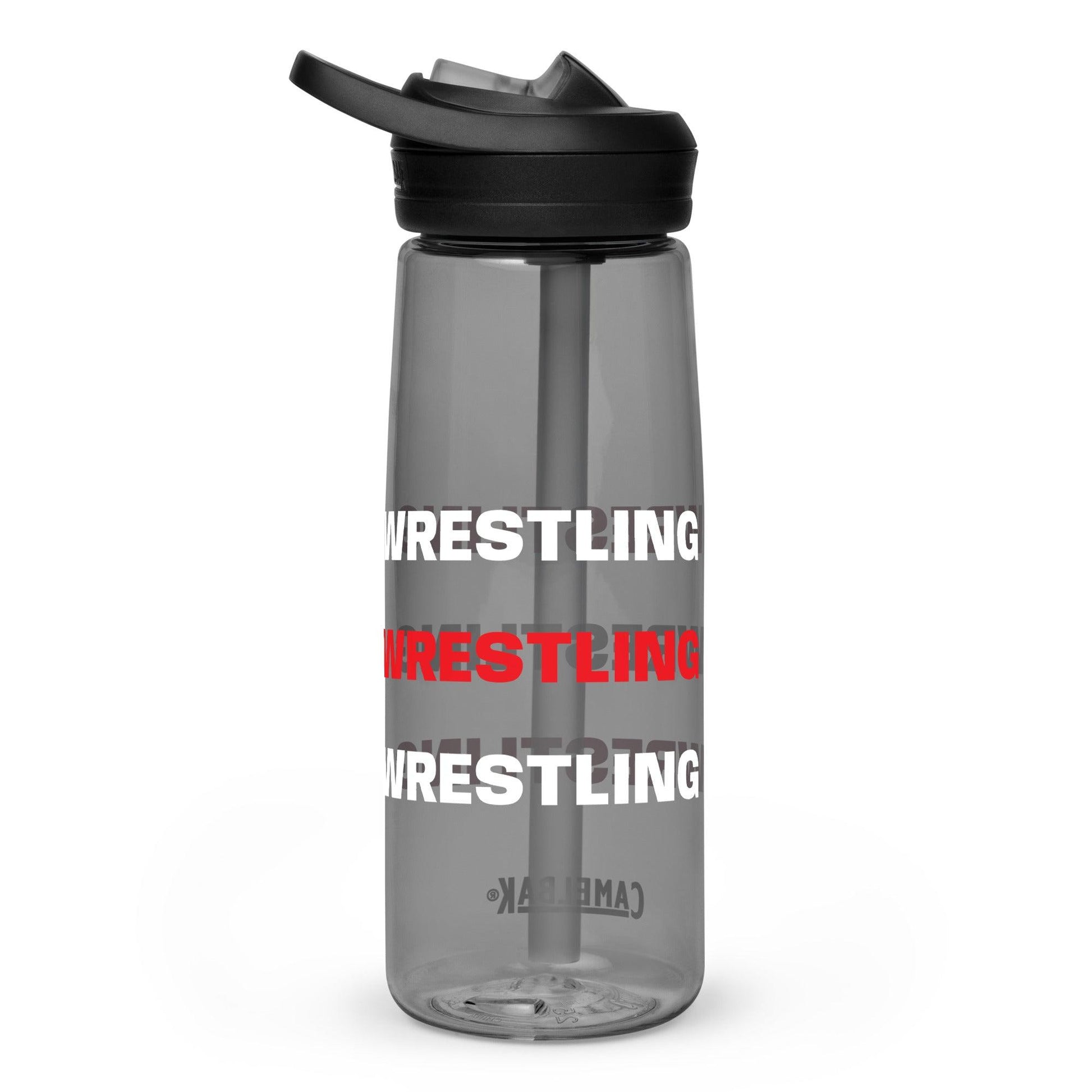 Wrestling Sports Water Bottle - Violent Art Shop