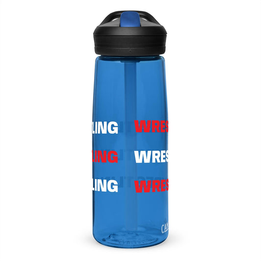 Wrestling Sports Water Bottle - Violent Art Shop