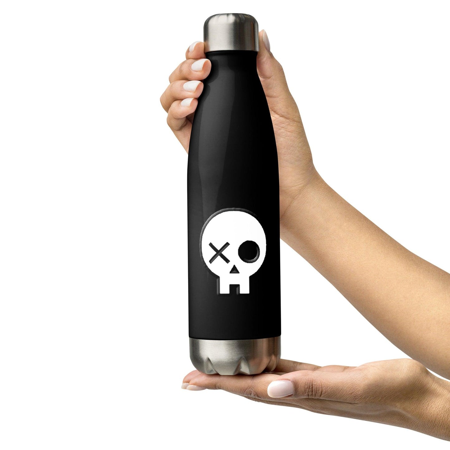 Violent Art Shop Logo Stainless Steel Water Bottle - Violent Art Shop