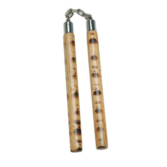 Rattan Nunchaku, Tiger - Violent Art Shop