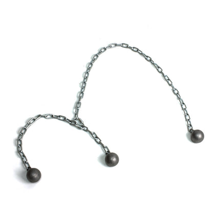 Triple Steel Ball Bola - Violent Art Shop