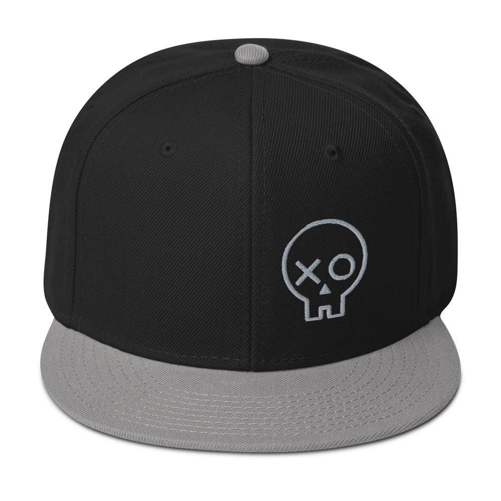 Violent Art Logo Snapback Hat - Black / Gray - Violent Art Shop