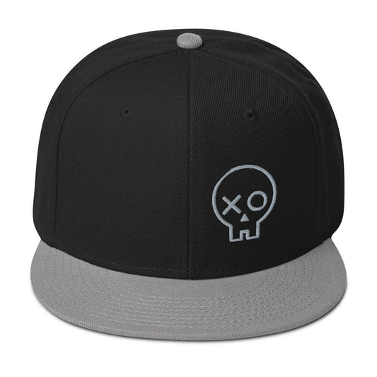 Violent Art Logo Snapback Hat - Black / Gray - Violent Art Shop