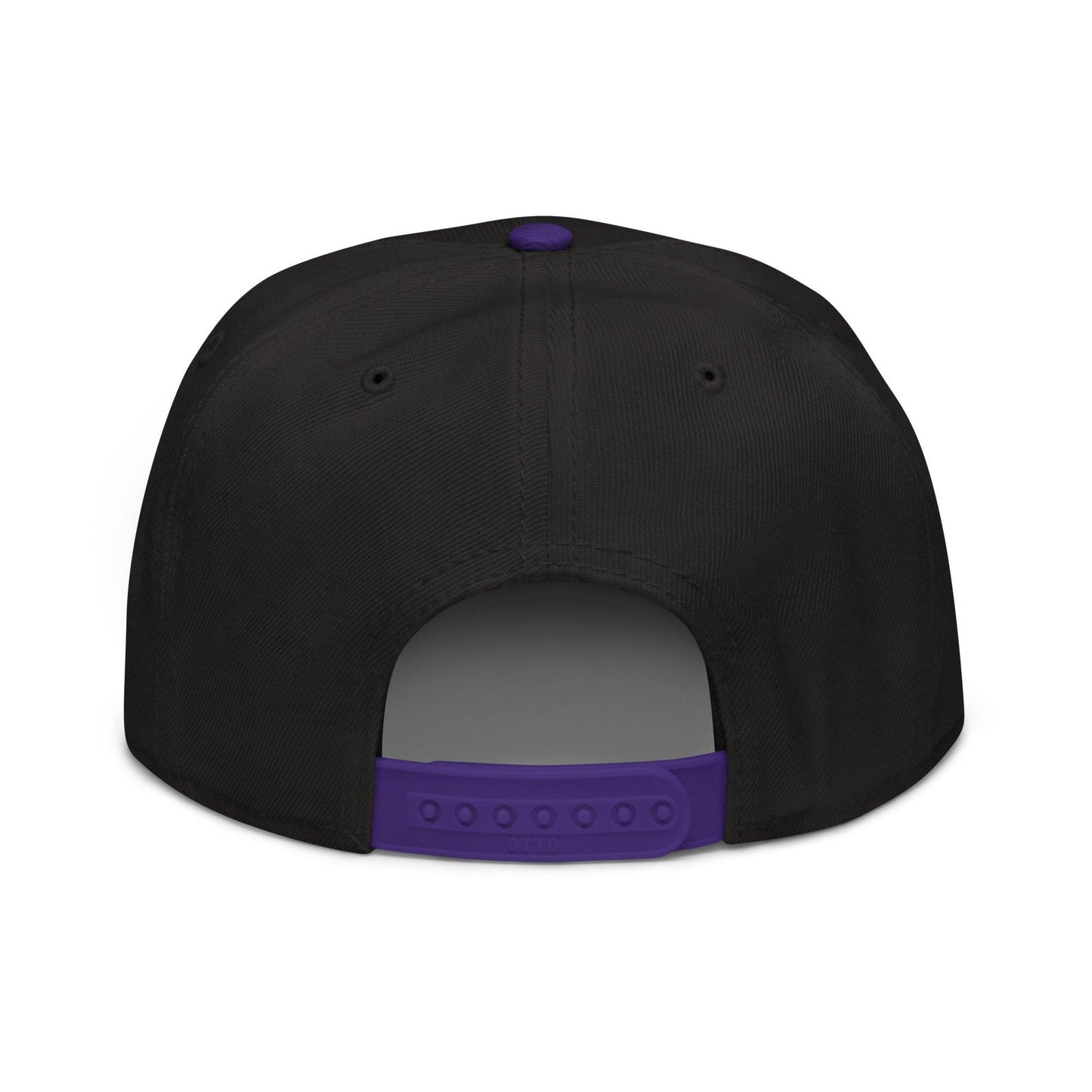 Violent Art Logo Snapback Hat - Black / Purple - Violent Art Shop