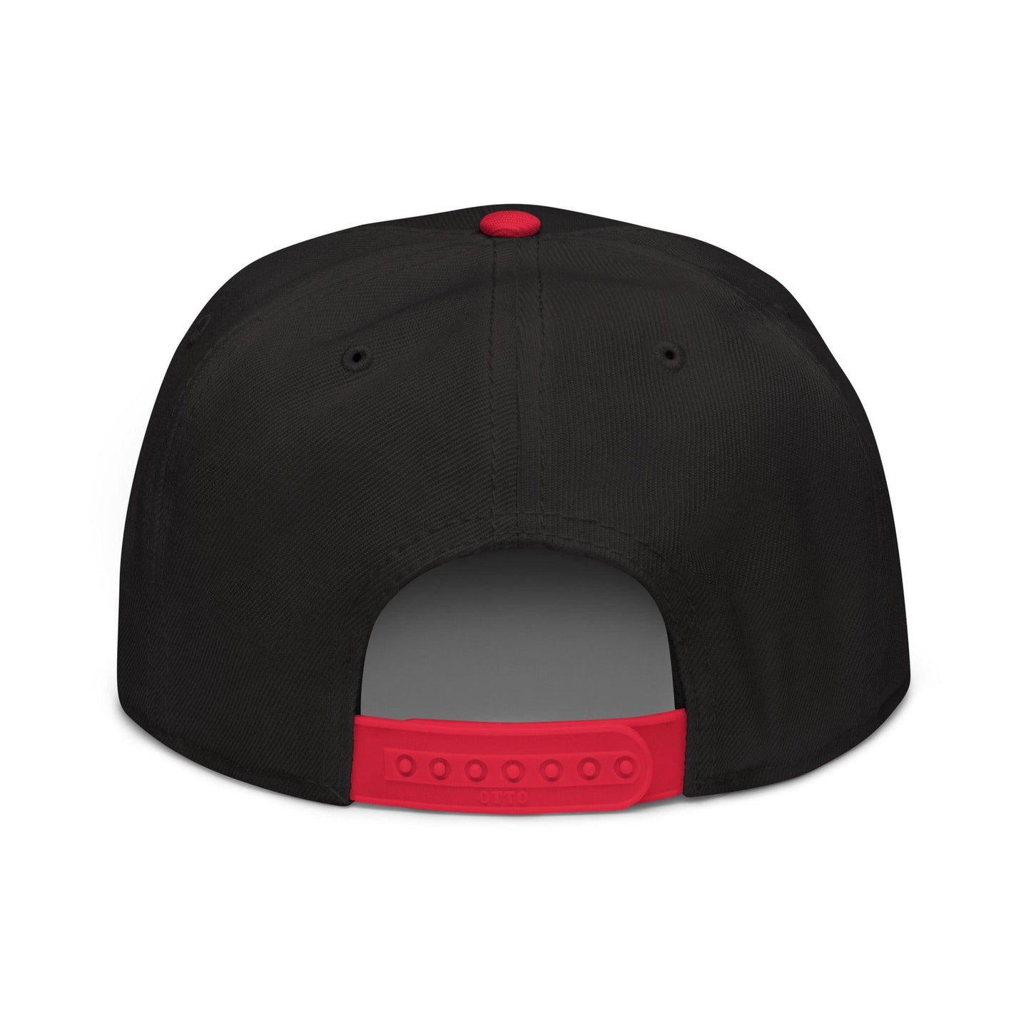 Violent Art Logo Snapback Hat - Black / Red - Violent Art Shop
