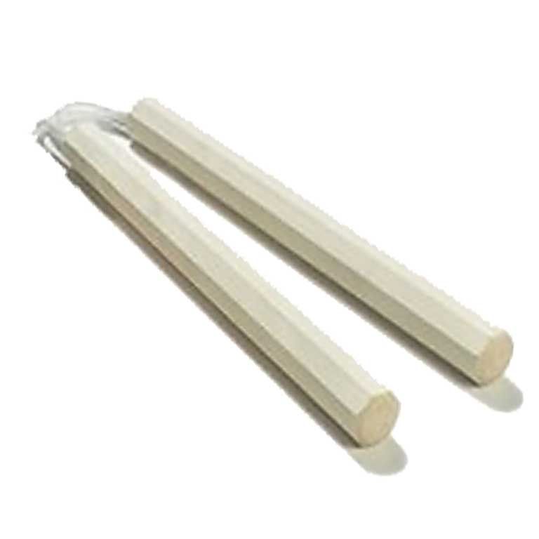 Century White Wax Nunchaku Nylon Cord - Violent Art Shop