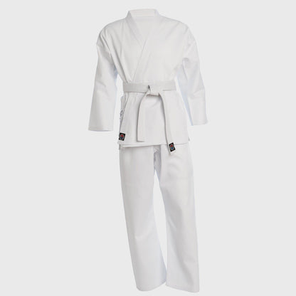 ProForce 5 oz. Classic Karate Uniform (Elastic Drawstring) - 60/40 Blend - With Free White Belt - Violent Art Shop