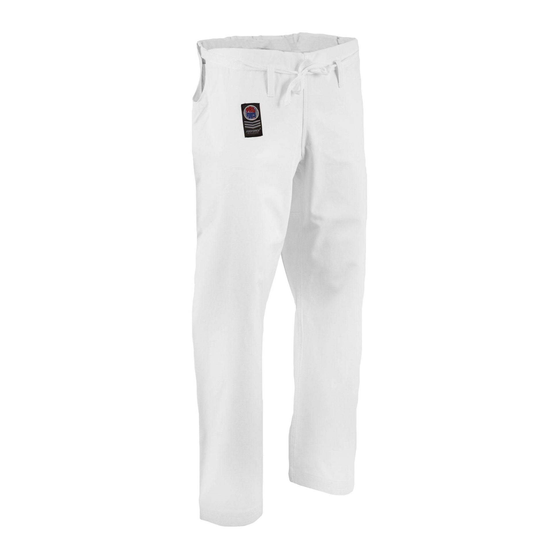 ProForce Gladiator 14 oz. Karate Pants (Traditional Drawstring) - 100% Cotton - Violent Art Shop