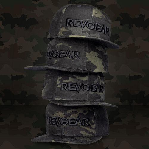 3D Revgear Premium Snapback Hat - Camo - Violent Art Shop