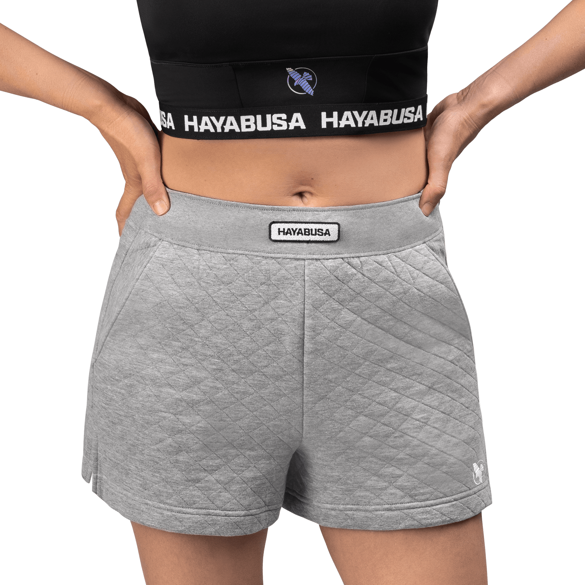 Hayabusa Womens Quilted Training Shorts - Violent Art Shop